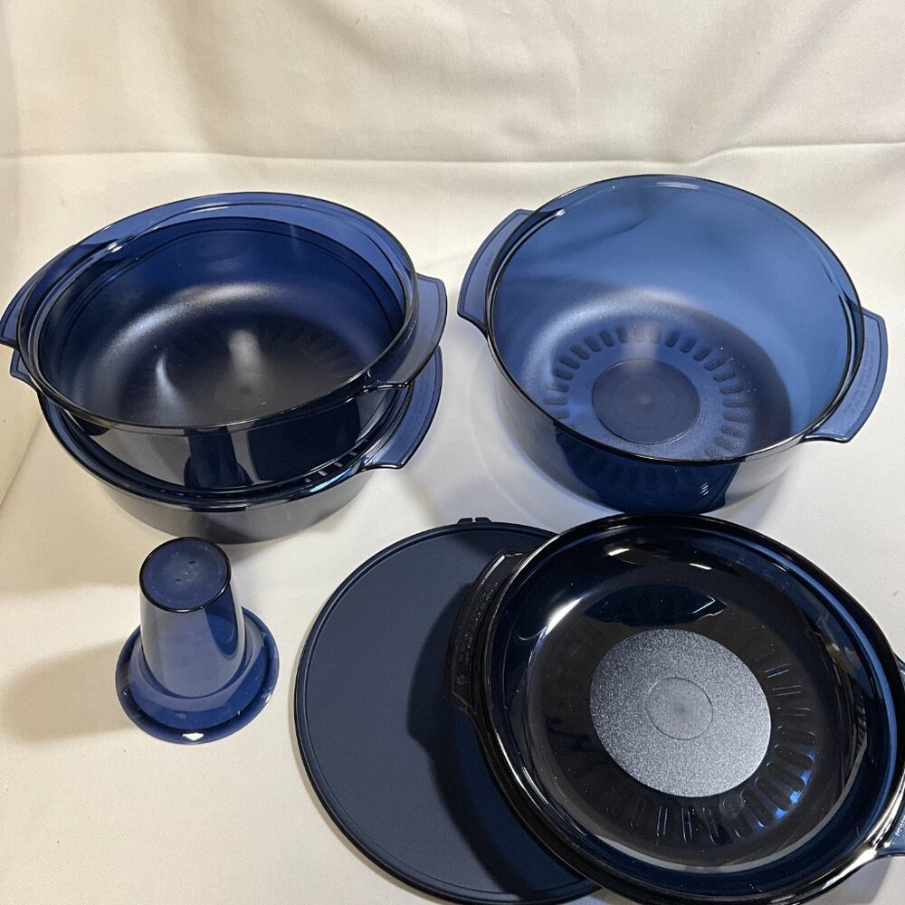 Tupperware Stack Cooke 7 PIECE  Set  r  Cookware System Microwave - Picture 4 of 4